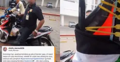 Kurir Pasang Bendera Palestina Kena Amuk Satpam Apartemen (Sumber : instagram.com/folkshitt)