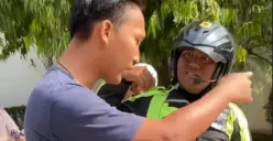 Polisi Gadungan Dicegat Polisi Asli saat Antre BBM di Pedurungan, Dihukum Push Up di Depan Umum