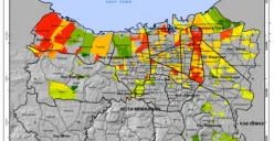 Daftar daerah rawan banjir di Kota Semarang. (Sumber : Pemkot Semarang)