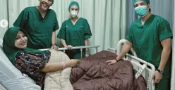 Aurel Hermansyah melahirkan anak kedua (Sumber : Instagram/@attahalilintar)