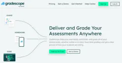 Cara menggunakan Gradesope, tools AI untuk menilai tugas (Sumber : gradesope.com)