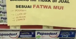VIRAL Supermarket di Indonesia Tulis Barang Tidak Dijual Buntut Fatwa MUI Terbaru Tentang Hukum Dukungan Terhadap Palestina