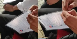 Imbauan: jangan laminasi kartu ujian SKD CPNS dan Seleksi Kompetensi PPPK, bisa jadi masalah saat di lokasi ujian. (Sumber : TikTok @irfanyudiw2022)