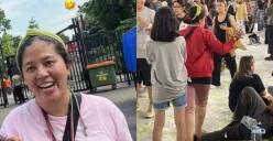 Detik-detik Mbak Rara Pawang Hujan Nyeker Beraksi di Venue Coldplay, Jakarta Langsung Cerah! (Sumber : TikTok/@ceuria dan @fullstckdevelopr)