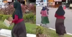 Diduga Bodong! Beredar Video 3 Wanita Minta Sumbangan untuk Palestina, Kabur saat Ditanya Baik-baik (Sumber : Instagram/@memoemedsos)