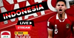Siaran Langsung RCTI: Live Streaming Indonesia vs Irak Babak Kedua Kualifikasi Piala Dunia 2026 Malam Ini (Sumber : instagram.com/kitagaruda.ina)