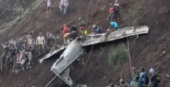 Potret Penampakan Bangkai Pesawat Yang Jatuh Di Pasuruan, Hancur Berkeping-Keping (Sumber : Instagram.com)