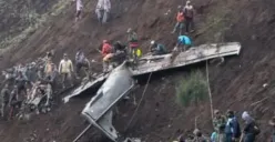 Potret Penampakan Bangkai Pesawat Yang Jatuh Di Pasuruan, Hancur Berkeping-Keping