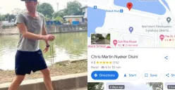 Di Luar Nurul! Lokasi Chris Martin Nyeker di Jakarta Kini Ditandai Di Google Maps