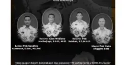 Salah Satu Pilot Pesawat TNI yang Jatuh di Pasuruan Disebut Pernah Kirim Bantuan ke Palestina, Warganet: Beliau Orang Baik