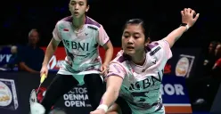 Ganda putri, Febriana Dwipuji Kusuma/Amallia Cahaya Pratiwi, memutuskan walkover dari turnamen Chian Masters 2023 karena alasan administrasi. (Sumber : PBSI)