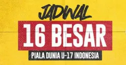 Jadwal Lengkap 16 Besar Piala Dunia U 17 2023 Indonesia (Sumber : instagram.com/timnas.indonesia)