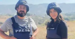 Dua jurnalis, Farah Omar dan Rabie Al-Mamari, yang ikut berjuang di Gaza, Palestina, menjadi martir karena serangan bom dari pesawat Israel di Tayr Harfa, Lebanon Selatan. (Sumber : Risalah Amar)