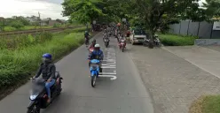Mulai Rabu 22 November 2023 hari ini, Jalan Muktiharjo Raya, Genuk, Kota Semarang, ditutup. Pengguna jalan diimbau untuk memilih jalur alternatif lain. (Sumber : Google Maps)