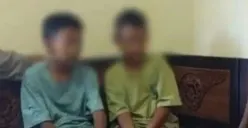 Kelewat Nekat, 2 Bocah SD Naik Motor Madura-Jakarta Tanpa Helm Terciduk Di Tengaran, Ternyata Alasannya...