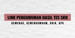 CPNS 2023: Ada 4 Instansi sudah Rilis Hasil Tes SKD, Cek Link Pengumumannya