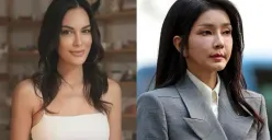 Sophia Latjuba vs Kim Keon Hee soal rahasia awet muda. (Sumber : Instagram @sophia_latjuba88, dailymail.co.uk)