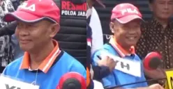 Ngeri! Bak Artis, Ayah Pelaku Pembunuhan Ibu dan Anak di Subang Tersenyum Lebar saat Rekonstruksi