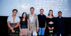 Kesan positif Cristian Sugiono dan Luna Maya tentang Kota Semarang saat syuting film Panggonan Wingit. (Sumber : Instagram/hitmakestudios)