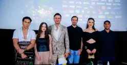 Christian Sugiono dan Luna Maya Jatuh Cinta dengan Semarang Saat Syuting Film Panggonan Wingit