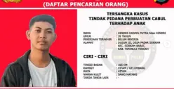 Masih Buron! Pria 26 Tahun Kini Jadi DPO Usai Rudapaksa Puluhan Anak