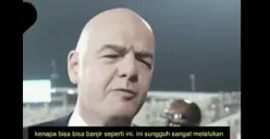 Hoaks Gianni Infantio murka sebut Indonesia tak pantas jadi tuan rumah Piala Dunia. (Sumber : Twitter/@H4T14K4LN4L42)
