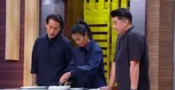 Ketiga juri Masterchef Indonesa: Juna Rorimpandey, Renatta Moeloek dan Arnold Poernomo. Benarkah semuanya settingan? (Sumber : Instagram @masterchefina)
