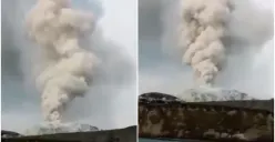 Gunung Anak Krakatau Kembali Erupsi, Keluarkan Asap dan Dentuman