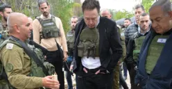 Kunjungan kontroversial Elon Musk ke Israel, berikan dukungan IDF hancurkan Hamas. (Sumber : X/netanyahu)