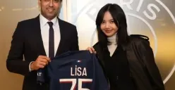 Momen Lisa BLACKPINK Nonton Pertandingan Hingga Foto Bareng President & CEO PSG Curi Perhatian, Ternyata ... (Sumber : PSG)