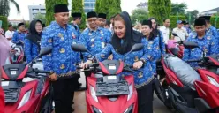 Mbak Ita Bagi-Bagi Honda Vario 160 untuk 177 Lurah se-Kota Semarang: Lurah Ini Sudah Lama Motornya Bobrok