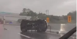 Innalillahi, Terjadi Kecelakaan Di Tol Bawen Sore Ini (Sumber : instagram.com/infoupdatejateng)