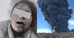 Wajah Berlumur Lumpur sampai Kesulitan Bicara, Begini Momen Mencekam Pendaki saat Erupsi Gunung Marapi (Sumber : Twitter/@taufikiswandi)