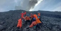Basarnas menghentikan operasi SAR Gunung Marapi setelah menemukan 75 korban. (Sumber : Instagram/info_nagarisumbar)