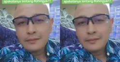 pria ini bongkar watak asli pengungsi Rohingya (Sumber : instagram @terang_media)