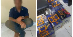 Polres Semarang mengungkap kasus pencurian aki truk dengan operasi cepat di Kecamatan Bergas, Kabupaten Semarang. (Sumber : Polres Semarang)