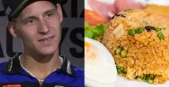 VIRAL! Pembalap MotoGP Fabio Quartararo Protes Nasi Goreng Diklaim Makanan Asal Malaysia, Publik: Hostnya Kena Mental