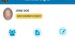 Beda e-KTP dan KTP digital atau Identitas Kependudukan Digital (IKD). (Sumber : Google Playstore)