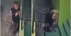 Momen Percobaan Pencurian Kotak Amal di Masjid Sambiroto Terekam CCTV, Gagal Buka Gembok Pelaku Langsung Pergi