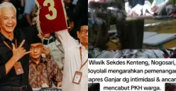 Sekdes Kenteng di Boyolali diduga intimidasi warga pilih Ganjar-Mahfud (Sumber : instagram @ganjar_pranowo/@terangmedia)