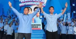 Gibran tepis nyinyiran program makan siang dan susu gratis mengada-ada. (Sumber: Instagram/tkd_prabowogibran02sanggau)