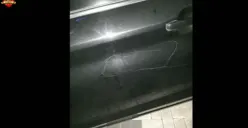 Pelaku pembaretan mobil dinas KPU Kota Semarang alami gangguan jiwa. (Sumber : Instagram/teamelang_hebatsemarang)