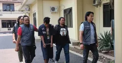 pelaku pencurian motor di Balai Kota Semarang berhasil dibekuk (Sumber : instagram @resmob_polrestabessemarang)