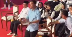 Kena Tegur KPU Usai Tunjukkan Gestur Bersorak, Gibran Minta Maaf. (Sumber : Tangkapan layar YouTube KPU RI)