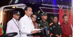 Jokowi resmikan terminal Tingkir Salatiga dan dua terminal lainnya. (Sumber : instagram.com/jokowi)