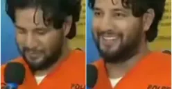 Momen Jumpa Pers Ammar Zoni Setelah Ditangkap Ketiga Kalinya Jadi Sorotan, Usai Terisak Langsung Tersenyum Sumringah? (Sumber : Istimewa)