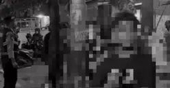 Kecelakaan tunggal di Jl MT Haryono Semarang, 1 Pengendara Motor Tewas (Sumber : Instagram/@infokejadian_semarang)