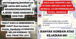 VIRAL! Kronologi Pasien RSHS Bandung Meninggal Saat Akan Operasi Gigi Bungsu, Diduga Dokter Salah Anastesi?