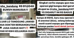 Viral kasus dugaan malpraktik RSHS Bandung, pasien asal Garut tewas setelah lakukan operasi gigi bungsu. (Sumber : TikTok @glxy_bintang)