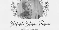 Penyebab meninggalnya Zhafirah Zarim Febrina korban erupsi Gunung Marapi. (Sumber : Instagram/@hmtspnp)